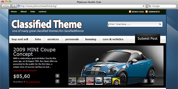 Classifieds Theme 2